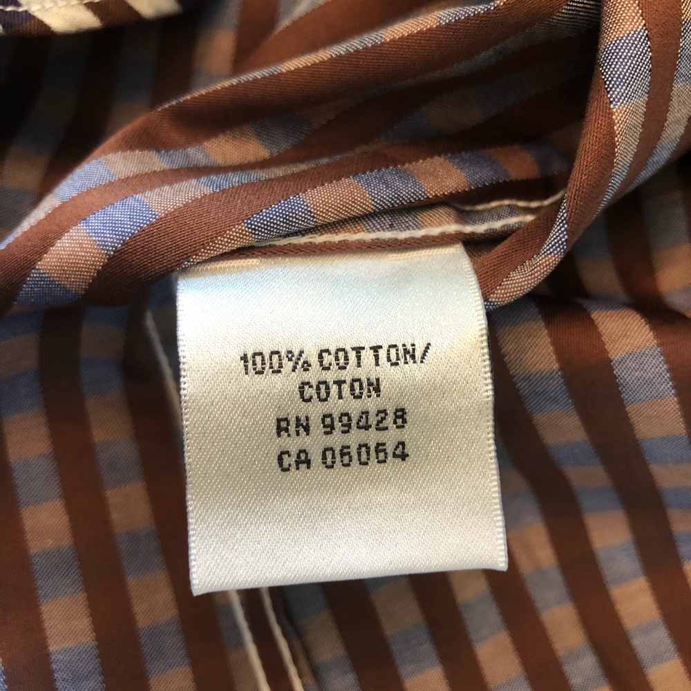 NWT Bugatchi Classic Fit Woven Button Down Shirt - Picture 7 of 10
